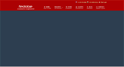 Desktop Screenshot of fedobe.com